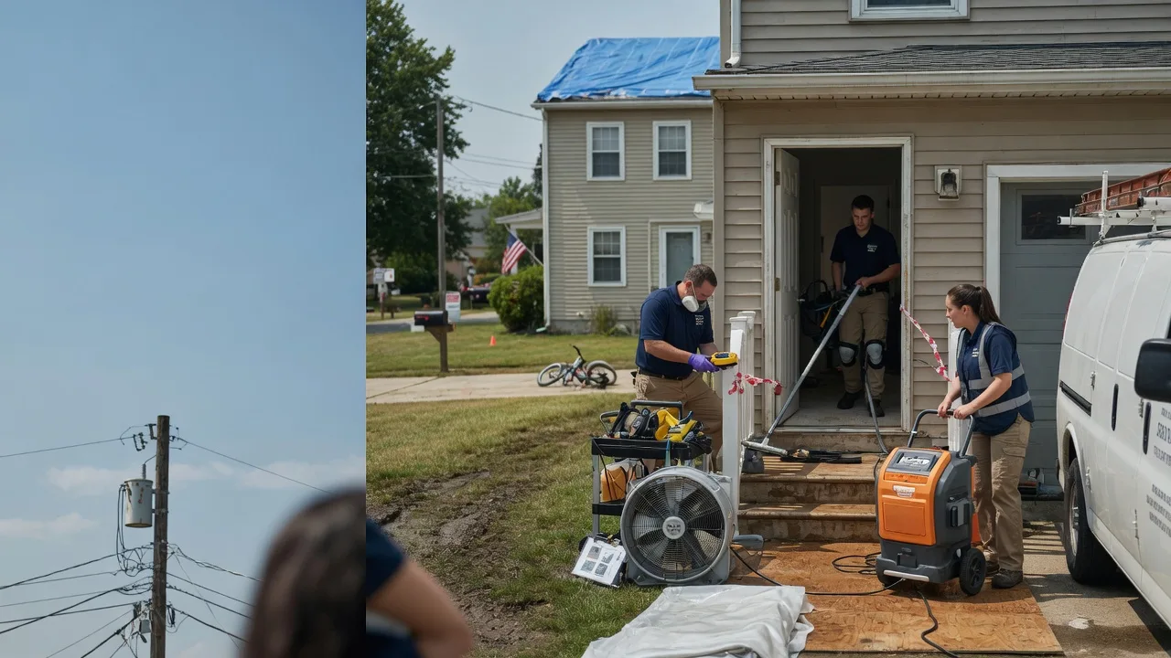 Water Damage Repair in Harborside, ME near me